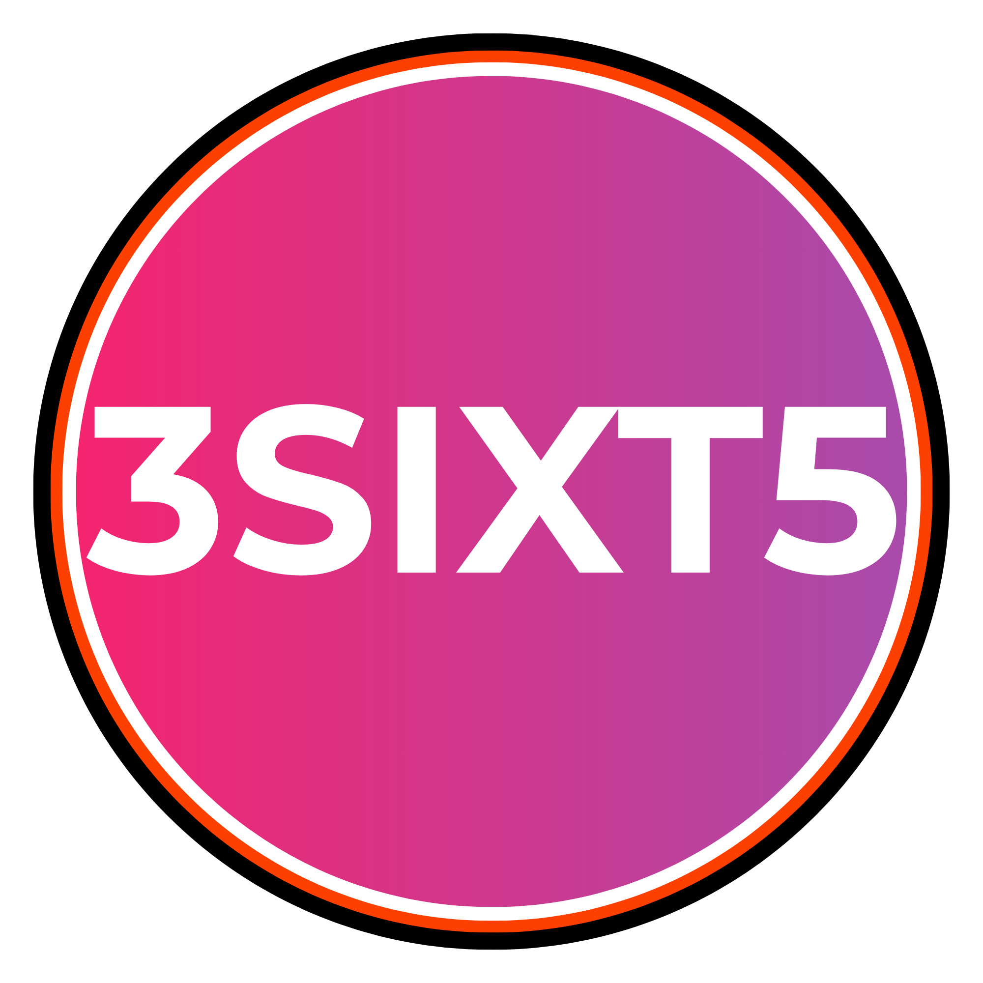 3sixt5 design new logo 2026 cirlce